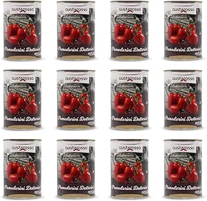 Pomodori Datterini Gustarosso – Latta 400g x 12 Barattoli