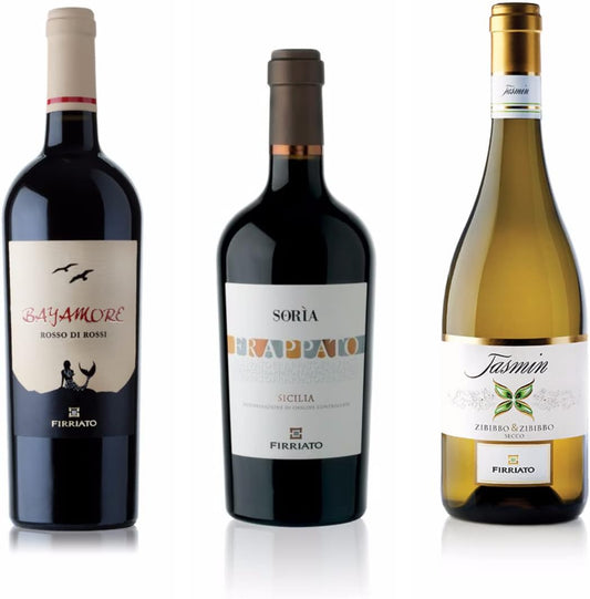 Tris Vini Firriato  Bayamore - Jasmin- Frappato (Confezione 3 Bottiglie)