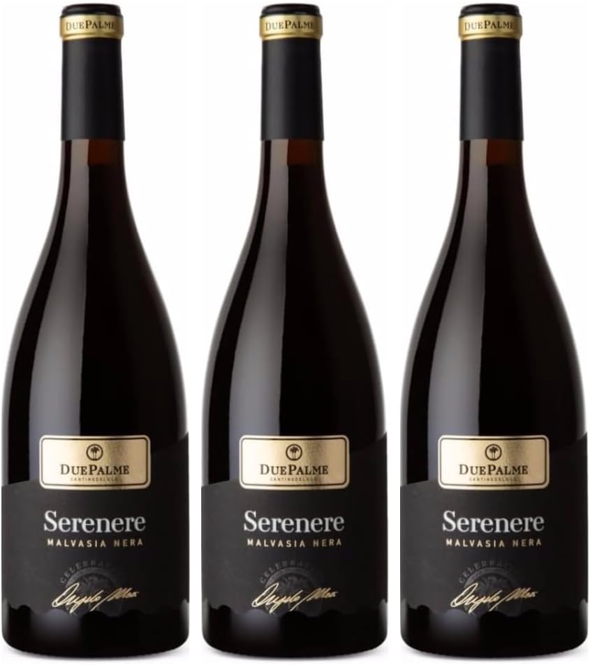 🍷 Malvasia Nera – Cantine Due Palme (Confezione 3 Bottiglie)