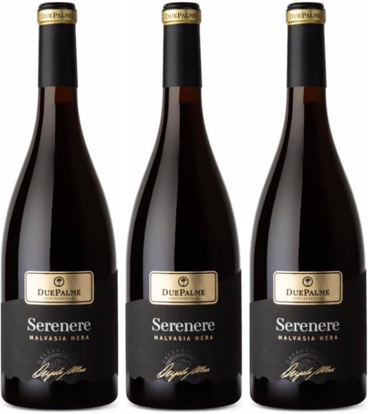🍷 Malvasia Nera – Cantine Due Palme (Confezione 3 Bottiglie)