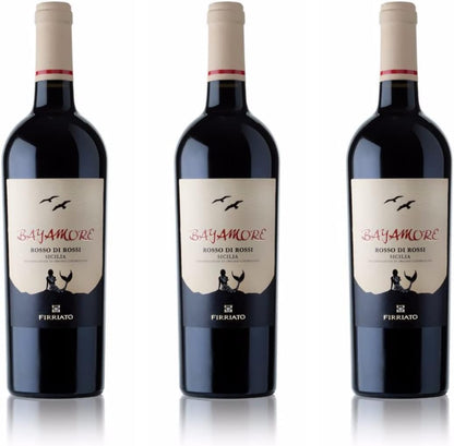 🍷 Bayamore – Rosso di Rossi – Firriato (Confezione 3 Bottiglie)
