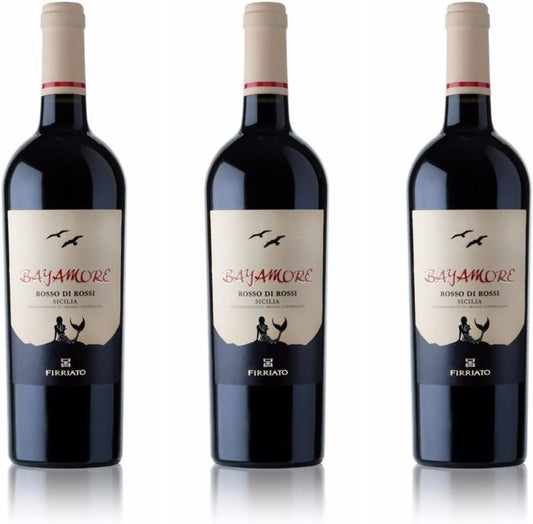 🍷 Bayamore – Rosso di Rossi – Firriato (Confezione 3 Bottiglie)