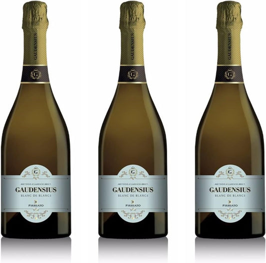Firriato - Gaudensius Blanc De Blancs Spumante Metodo Classico - 3 Bottiglie