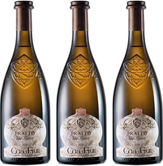 Ca dei Frati Pratto Vino Bianco (Confezione 3 Bottiglie)