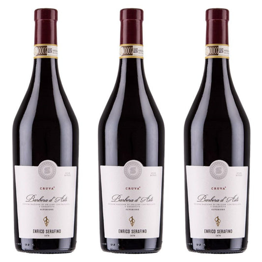 Barbera D’Asti Superiore Cruva DOCG |  Enrico Serafino (Confezione 3 Bottiglie)