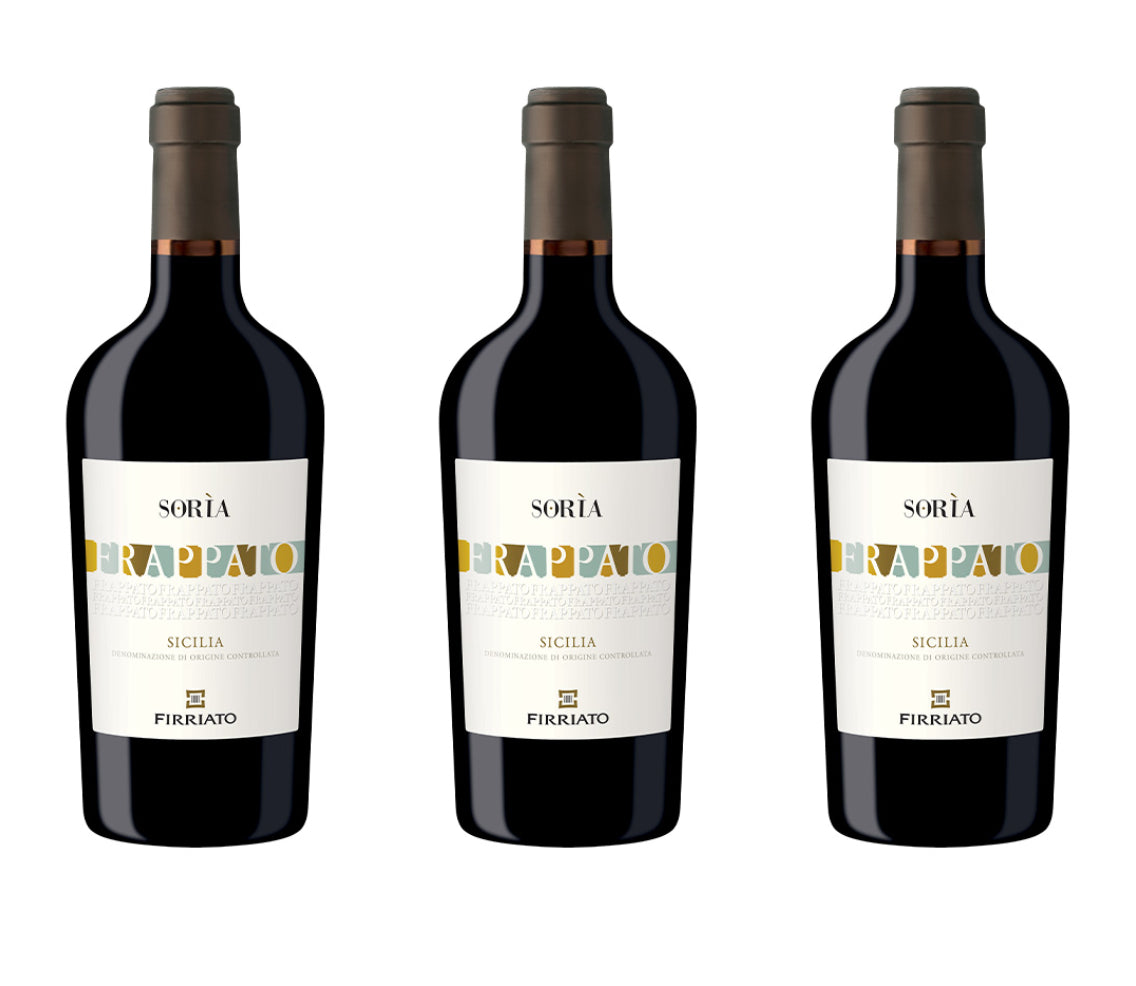 🍷 Sorìa Frappato – Sicilia DOC – Firriato (Confezione 3 Bottiglie)