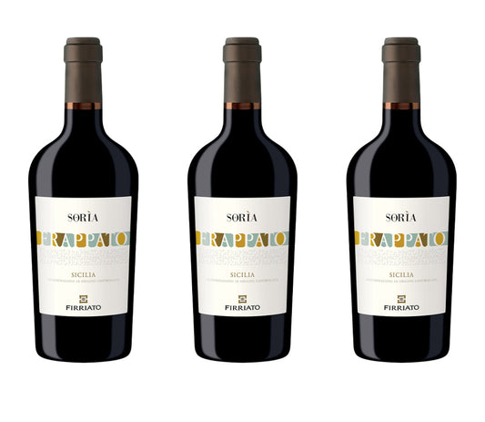 🍷 Sorìa Frappato – Sicilia DOC – Firriato (Confezione 3 Bottiglie)