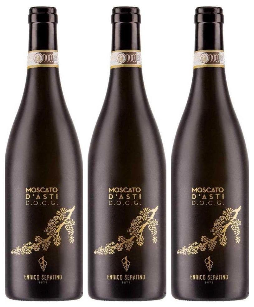 Moscato D'asti Docg Black Edition - Enrico Serafino (Confezione 3 Bottiglie)