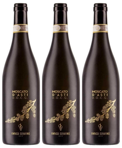 Moscato D'asti Docg Black Edition - Enrico Serafino (Confezione 3 Bottiglie)